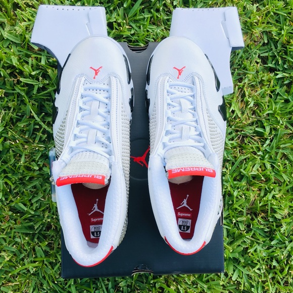 AIR JORDAN RETRO 14 “SUPREME WHITE” - Picture 8 of 8